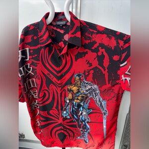 Vintage Changes Marvel Comics Blade button down shirt *clean*